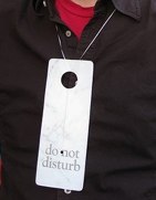 Please do not disturb Scott